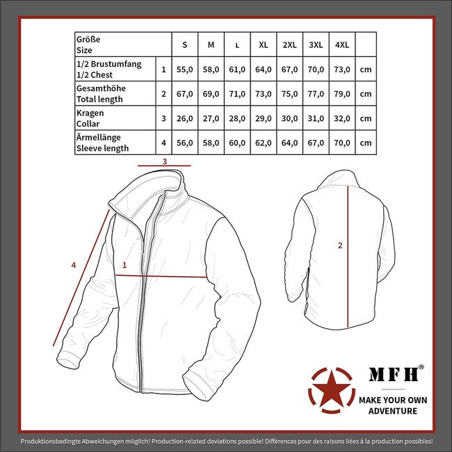 MFH Tactical Hoodie, Black