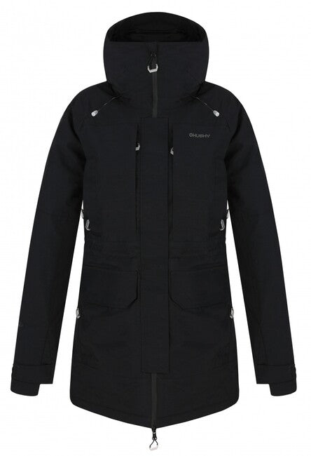 HUSKY Nigalo Women's Hardshell Jacket, Black