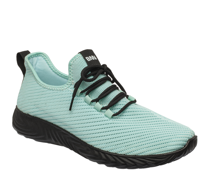 Bennon Nexo Low Sneakers, Turquoise/Black