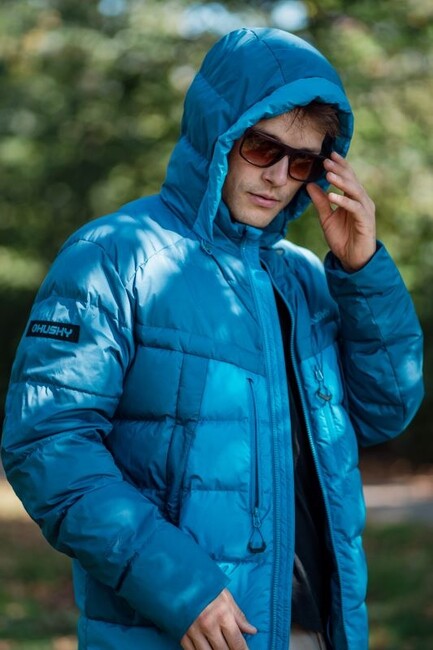 HUSKY Durra men's down jacket, blue
