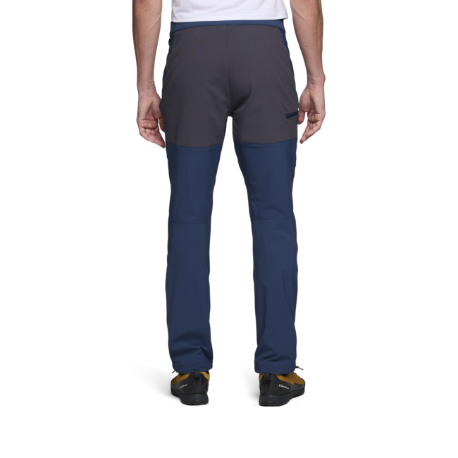Black Diamond Pánske nohavice Alpine Hybrid, indigo-carbon