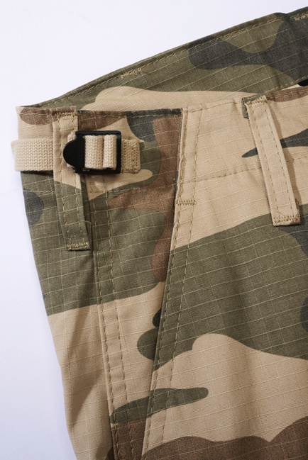 Brandit Women's BDU Ripstop Pants, Light Woodland