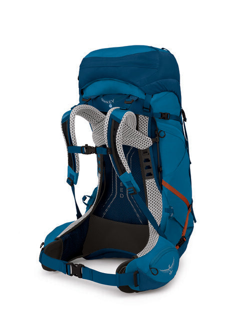Osprey Atmos AG LT 50 Hiking Backpack, Night Shift/Scoria Blue