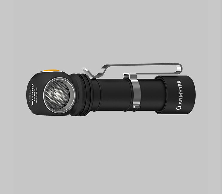 ArmyTek Wizard C2 Pro Magnet White LED Flashlight with Magnetic Mount, Battery Powered, 2500 lm, 4800 h, 65