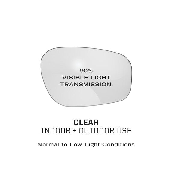 Mechanix Type N Safety Glasses, Clear Frame