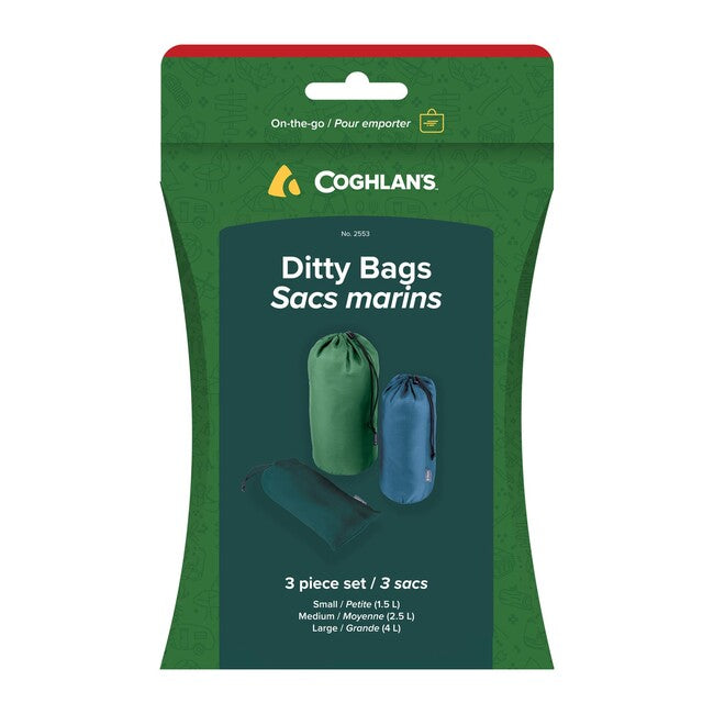 Coghlans Ditty Bag Organizer Set - 3 Sizes, 3 Colors