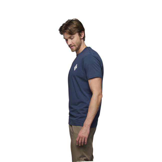 Black Diamond Equipment For Alpinist Men's T-Shirt, Indigo