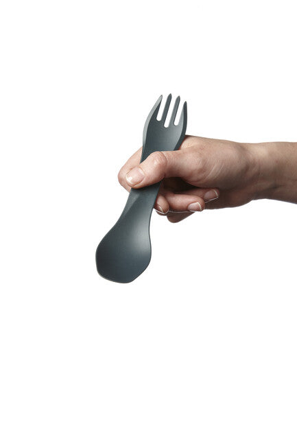 Humangear GoBites UNO Utensil Set 3pcs Red, Grey, Orange