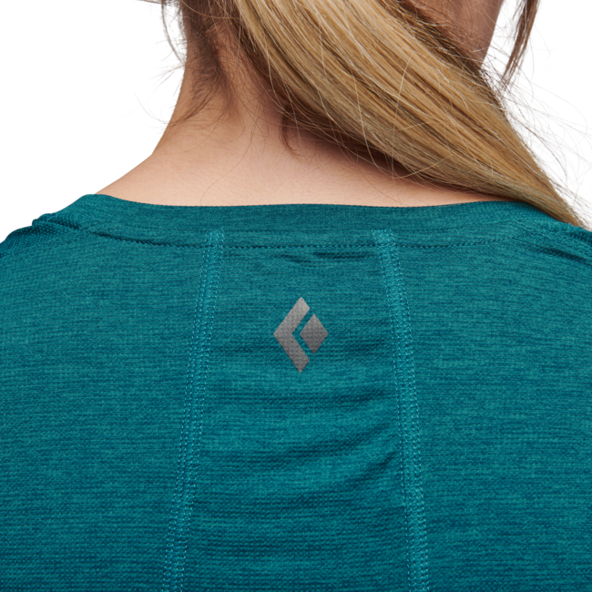 Black Diamond Women's Lightwire Tech T-Shirt, Dark Caribbean