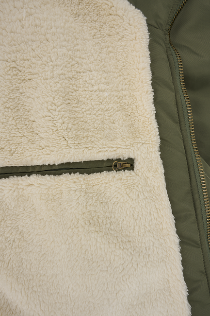 Brandit CWU Hooded Jacket, Olive
