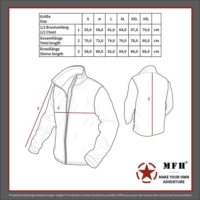 MFH Professional Australia Softshell Jacket, Black