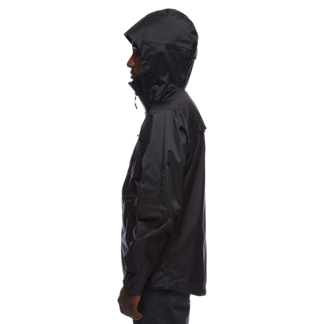 Black Diamond Women's Treeline Men's Rain Shell Jacket, Black