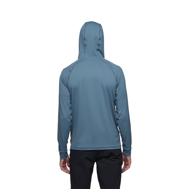 Black Diamond Alpenglow Women's Men's Hoodie, Creek Blue
