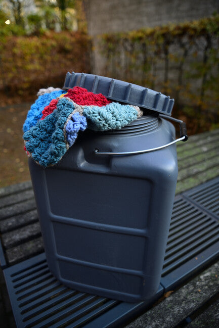 BasicNature Wide-Mouth Container Grey 30L Square
