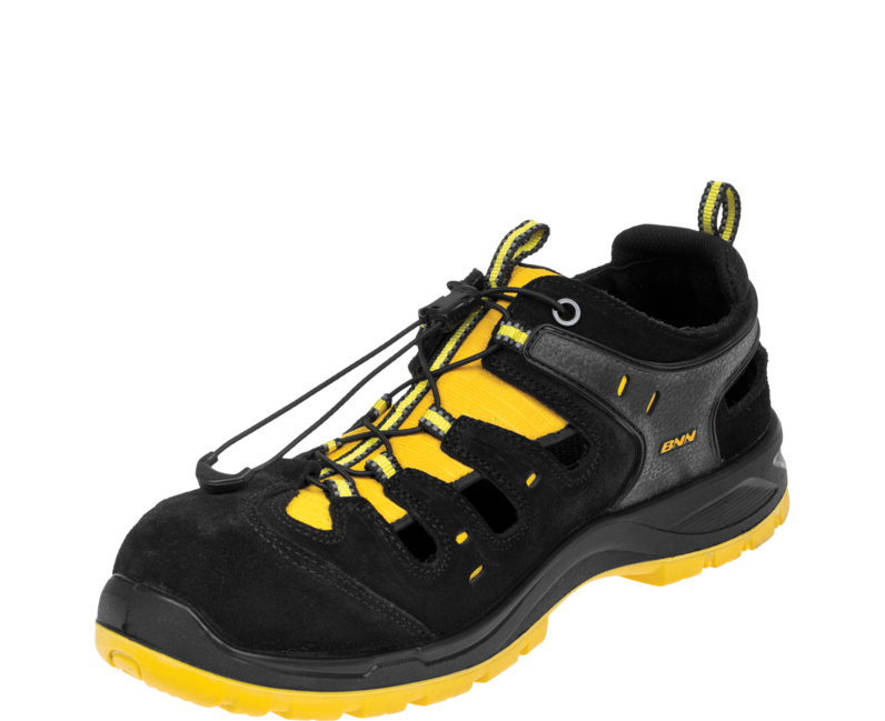 BENNON BOMBIS LITE S1 NM Work Sandals, Yellow