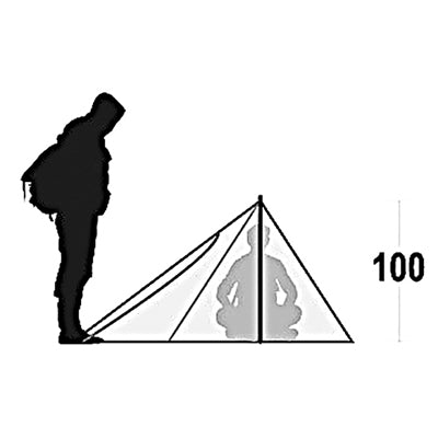 Ferrino Sintesi Tent for 2 Persons, Olive