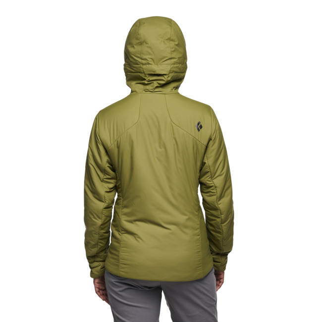 Black Diamond Women's First Light Stretch Hoodie, Crag Green