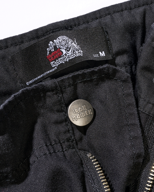 Brandit Iron Maiden Savage Shorts Fear of the Dark, Black