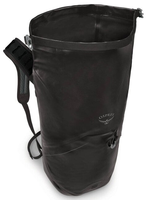 OSPREY mestský batoh TRANSPORTER ROLL TOP WATERPROOF 25, čierna