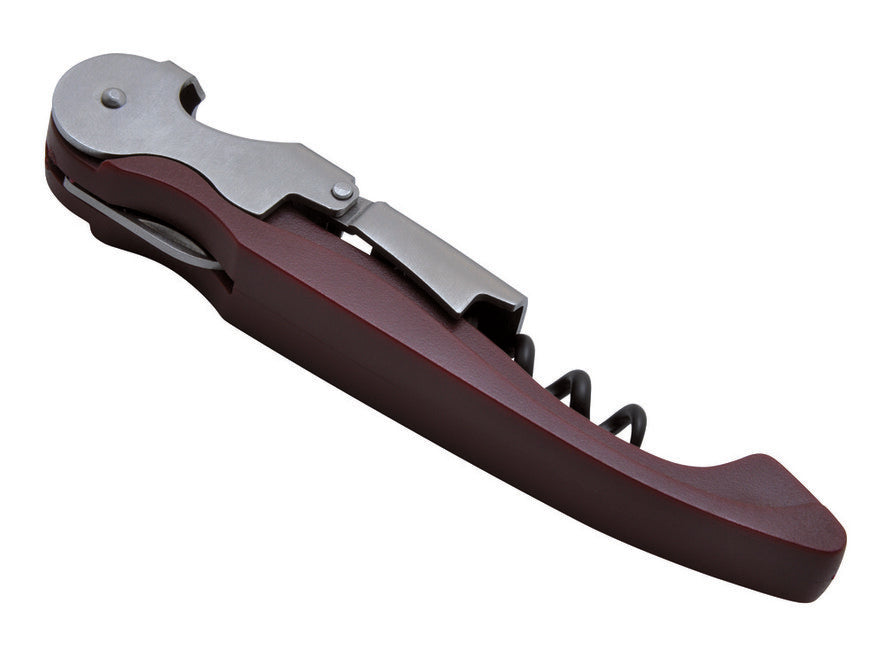 Baladeo ECO184 Allegro Waiter's Knife, Wine Red ABS Handle