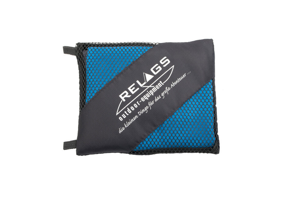 BasicNature Velour Towel 60 x 120 cm Blue