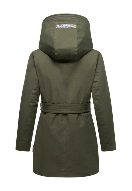 Navahoo Women's Winter Parka Eishauch, Dark Olive