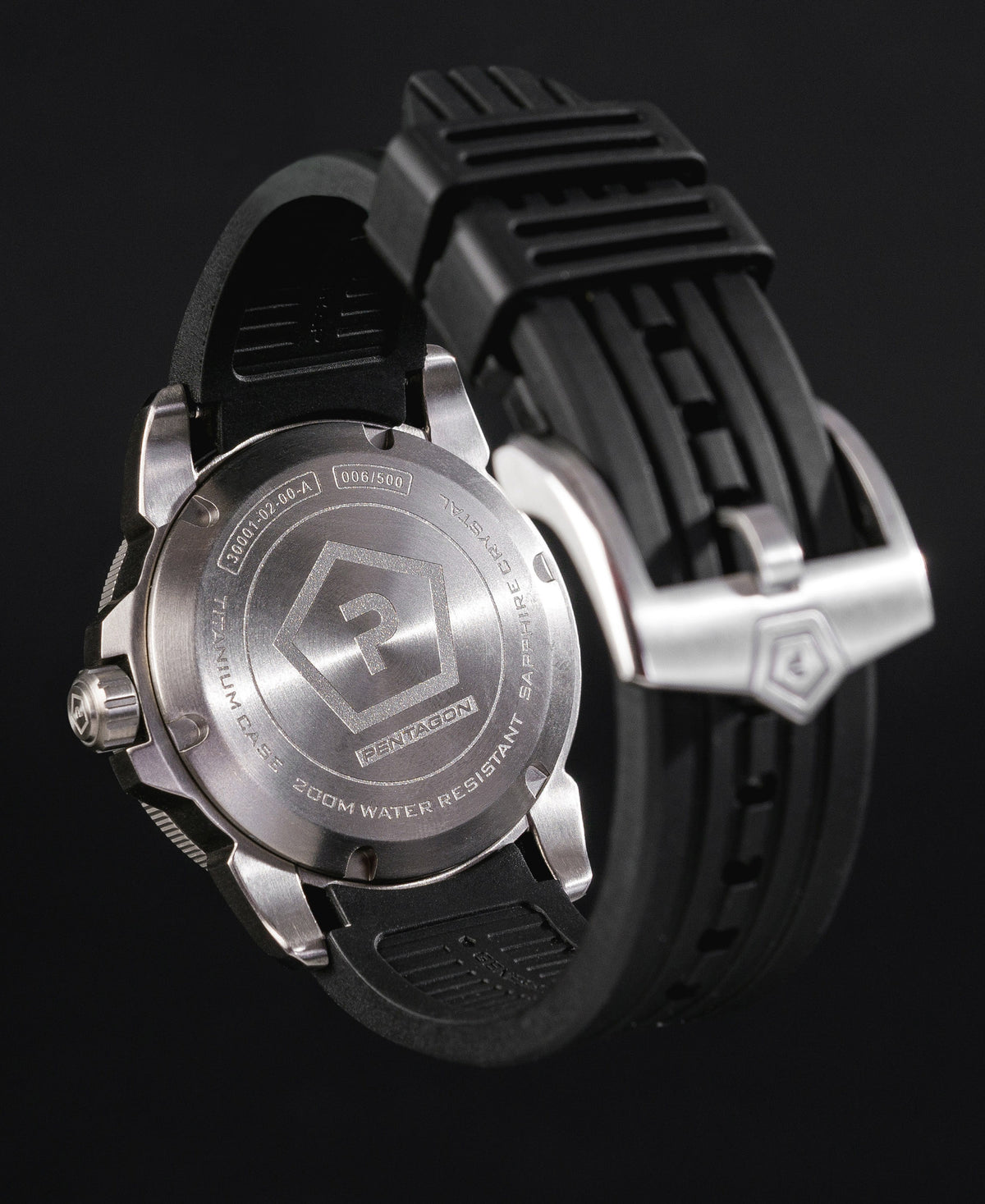 Pentagon Genesis Watch, Silver