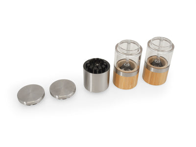 Origin Outdoors Bamboo Salt and Pepper Shaker