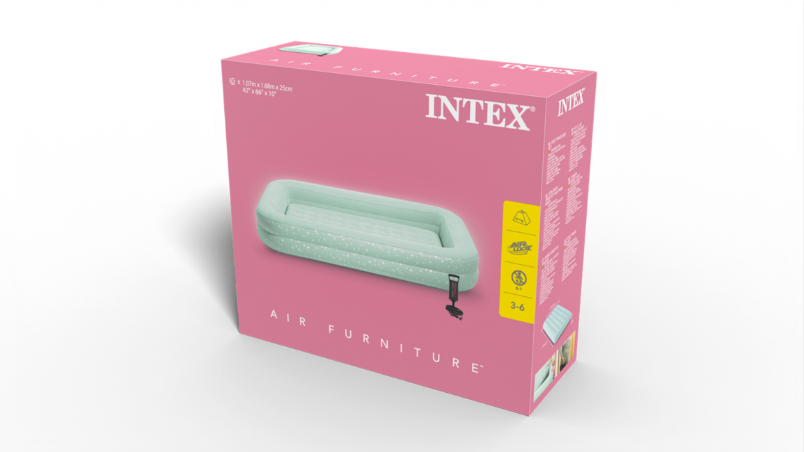Intex Kids inflatable bed Kidz Travel Bed Set with pump