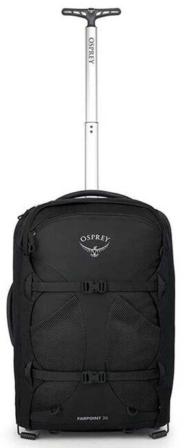 Osprey Farpoint Wheels 36 II Rolling Travel Bag, Black