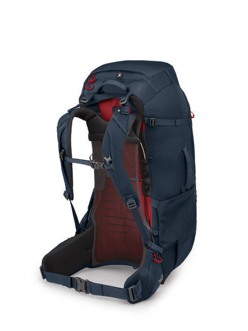 Osprey Farpoint Trek 55 Travel Backpack, Muted Space Blue