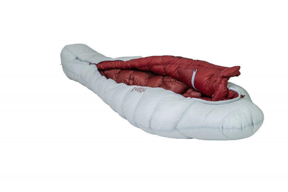 Patizon G800 Sleeping Bag, Silver/Red, Size M, Left Zip