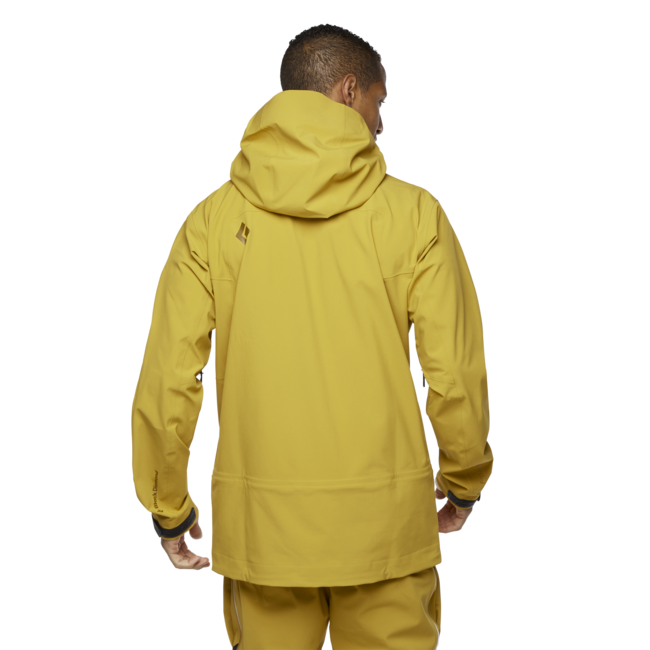 Black Men's Diamond Recon Stretch Ski Shell, Amber