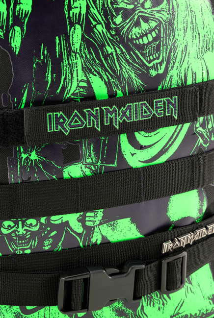 Brandit Iron Maiden US Cooper Backpack Daypack 11L, Black