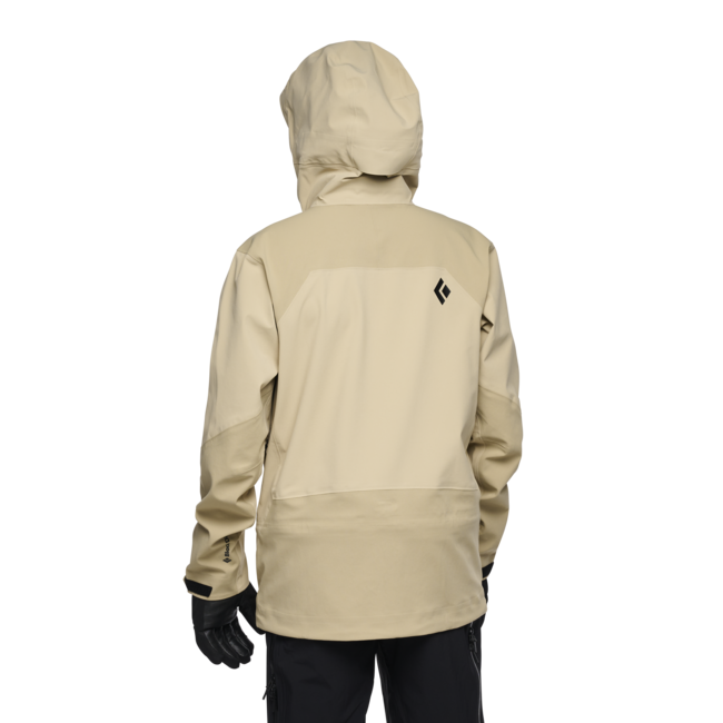 Black Diamond Women's Recon Stretch Pro Men's Shell Ski Jacket, Khaki