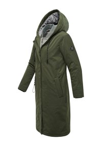 Marikoo Ledalaa Women's Winter Parka with Hood, Dark Olive