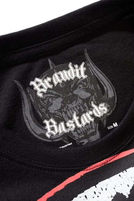 Brandit Motörhead Rock Roll T-Shirt, Black