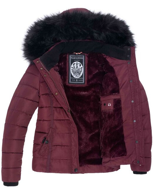 Navahoo Women's Winter Jacket with Hood Miamor