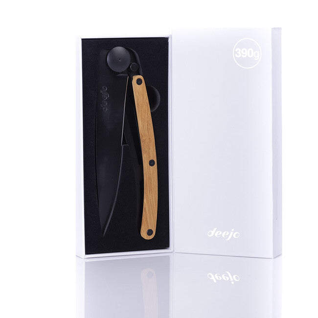 Deejo Giant Folding Knife, Black