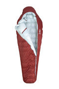 Patizon Celoročný spacák D 590 M Ľavý, red/silver
