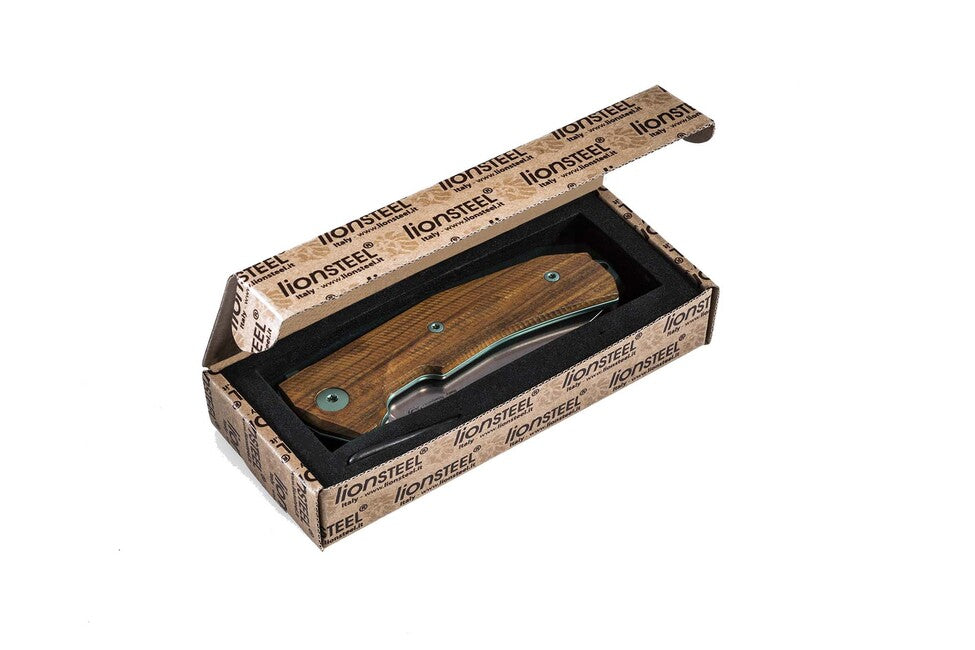 Lionsteel KUR BST Pocket Knife, Sleipner Blade