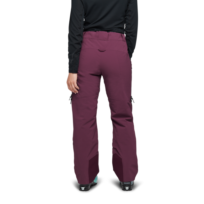 Black Diamond Women's Recon Stretch Ski Pants, Blackberry