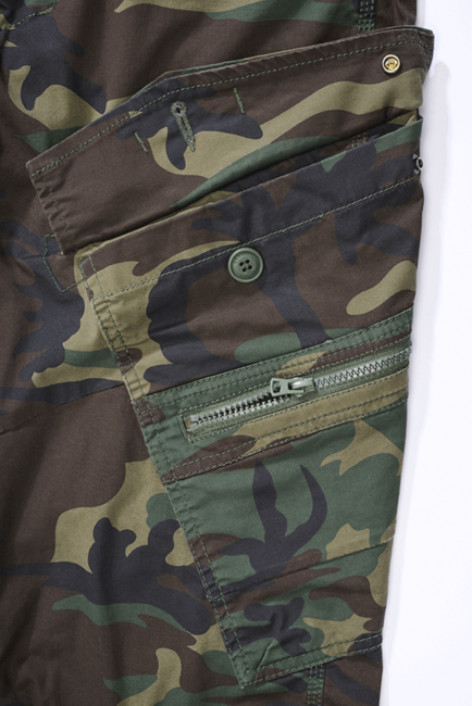 Brandit Adven Slim Fit Pants, Woodland