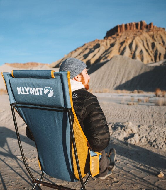 Klymit Ridgeline Camping Chair, Blue
