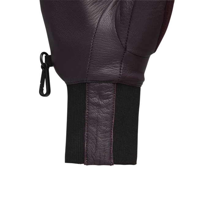 Black Diamond Session Knit Mitts Women's Winter Gloves, Burgundy