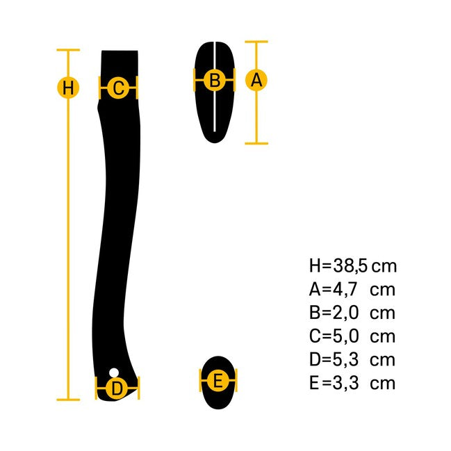 Hultafors Premium Curved Χειρολαβή Τσεκουριού HB AHC 375-43X18 HB 842701 id
