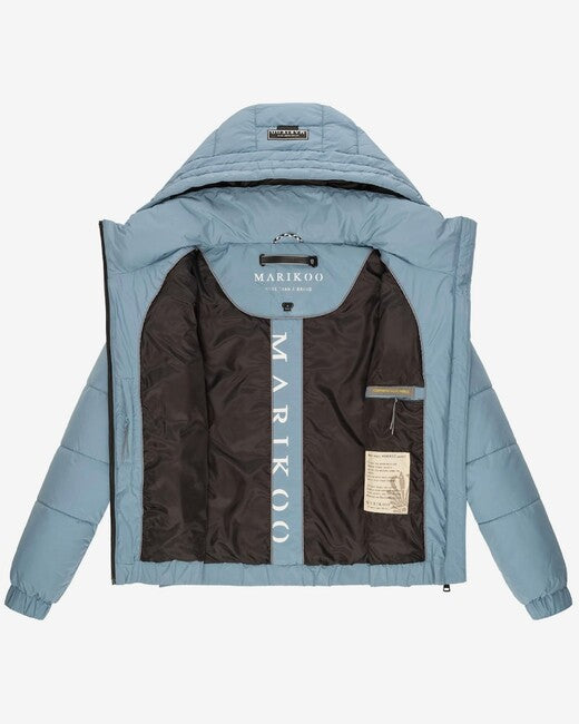 Marikoo Women's Short Winter Jacket with Hood Nayanaa
