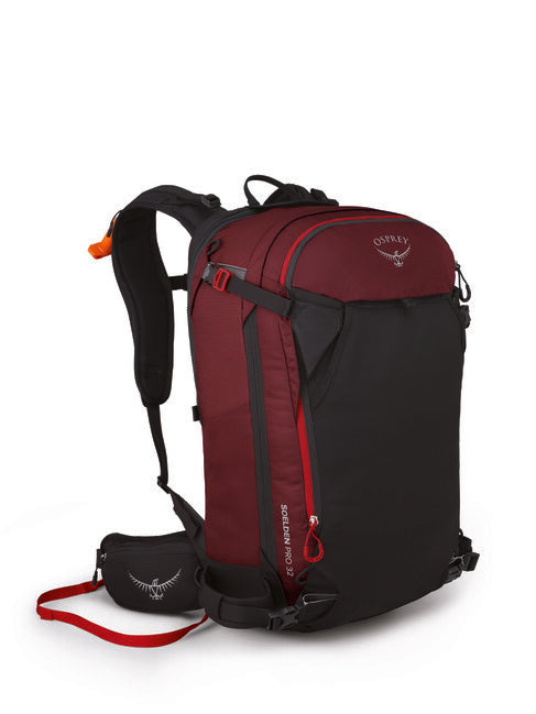 Osprey Soelden Pro Avy 32 II Ski Touring Backpack, Red Mountain