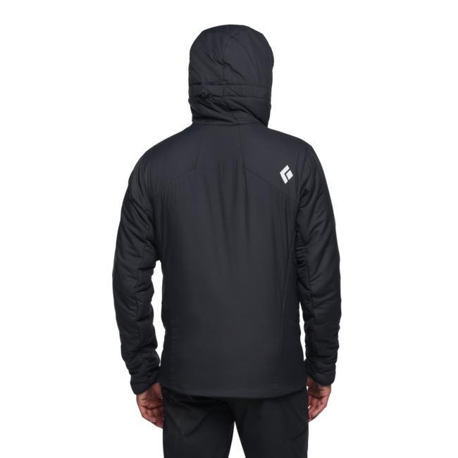 Black Diamond First Men's Light Stretch Hoodie, Black
