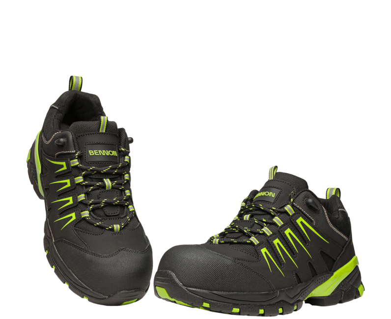 Bennon Orlando XTR S3 NM HI-VIS Low Work Shoes